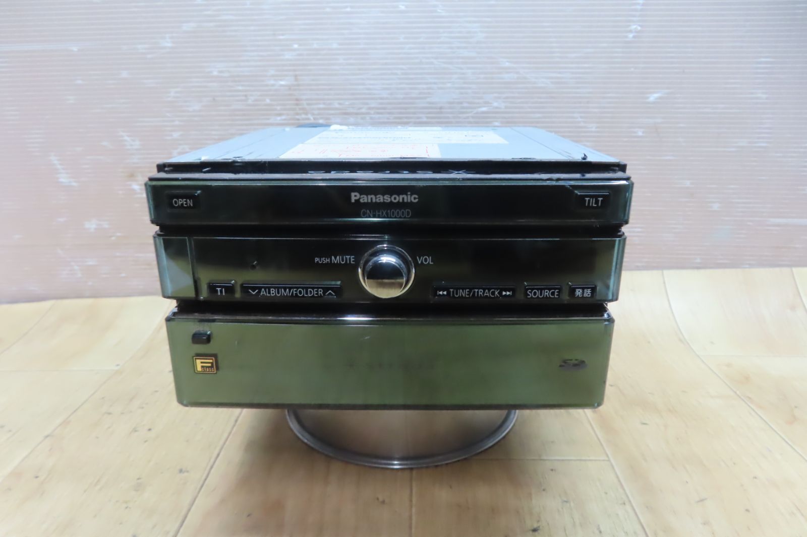 F1399/パナソニック　CN-HX1000D　インダッシュナビ　カーナビ　HDDナビ　本体のみ