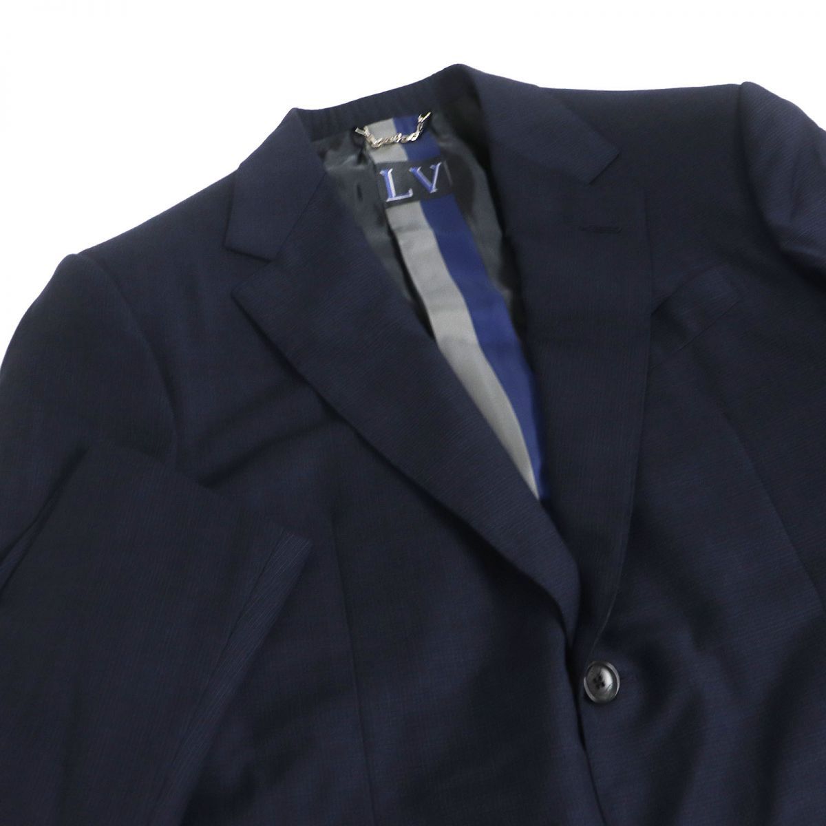 美品□18AW LOUIS VUITTON/ルイヴィトン GASTON FIT 織柄 ウール 