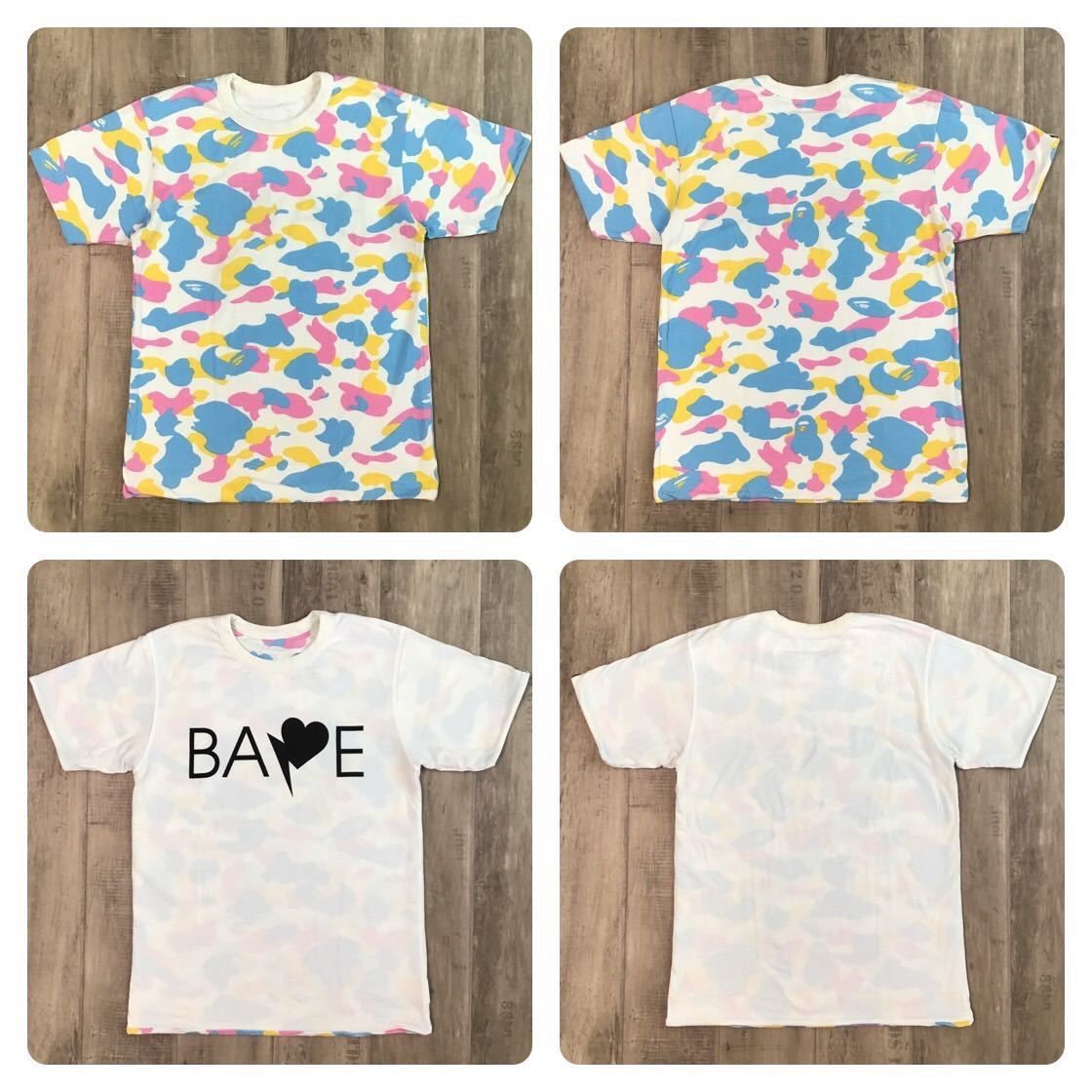 リバーシブル multi camo Tシャツ ベイプ マルチカモ BAPE 迷彩 - メルカリ