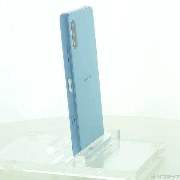 中古品〕 Xperia Ace II 64GB ブルー SO-41B docomoロック解除SIM