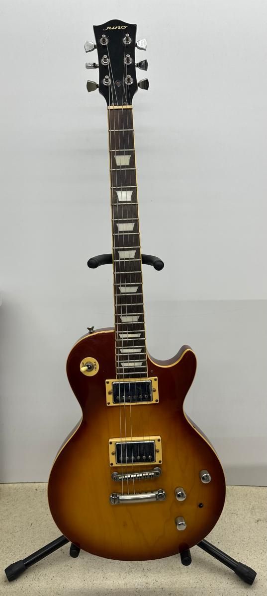 ジャンク品】JUNO エレキギター レスポール 本体のみ (2508306) - メルカリ