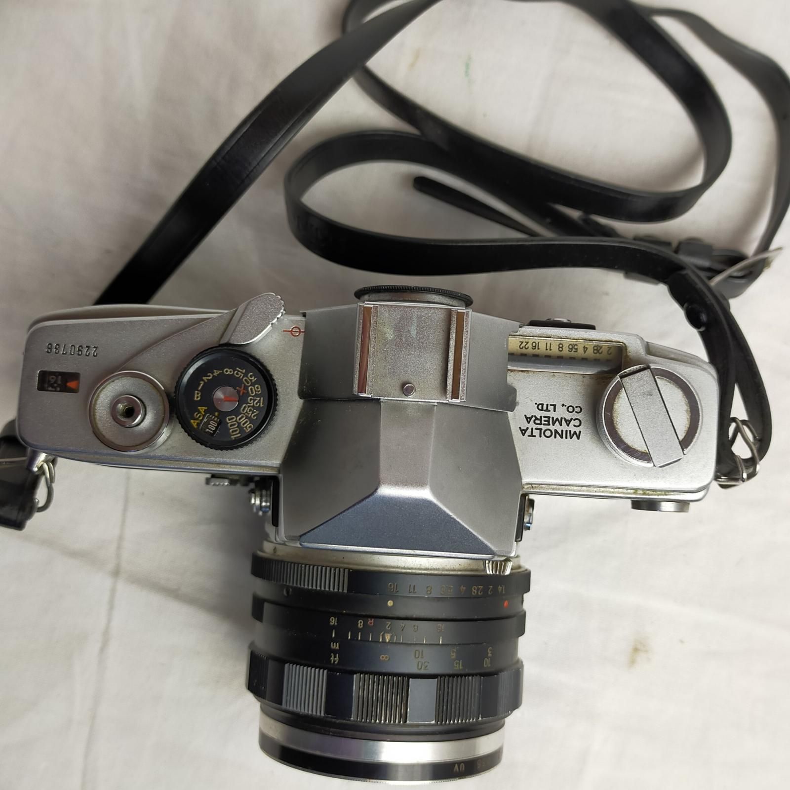 希少品 MINOLTA カメラ SR-7 ミノルタ AUTO RokkoR-PF 1:1.4 fu003d58mm 状態未確認 日本製【中古】 - メルカリ