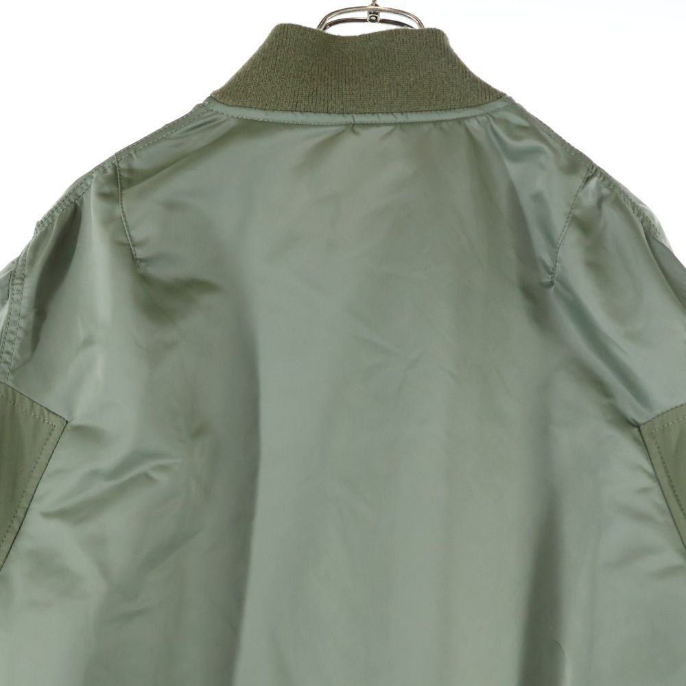 sacai サカイ 憧れの丈短ジャンバー薄緑 Sacai (サカイ) 20SS Nylon Twill Faux Shearing Blouson