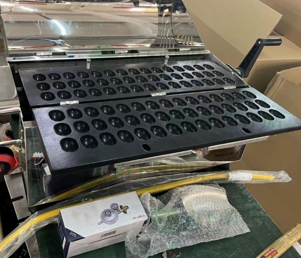 パネライ 希少 品質が保証】 ベビーカステラ機 4 5穴 ガス式 ベビーカステラ キッチン家電