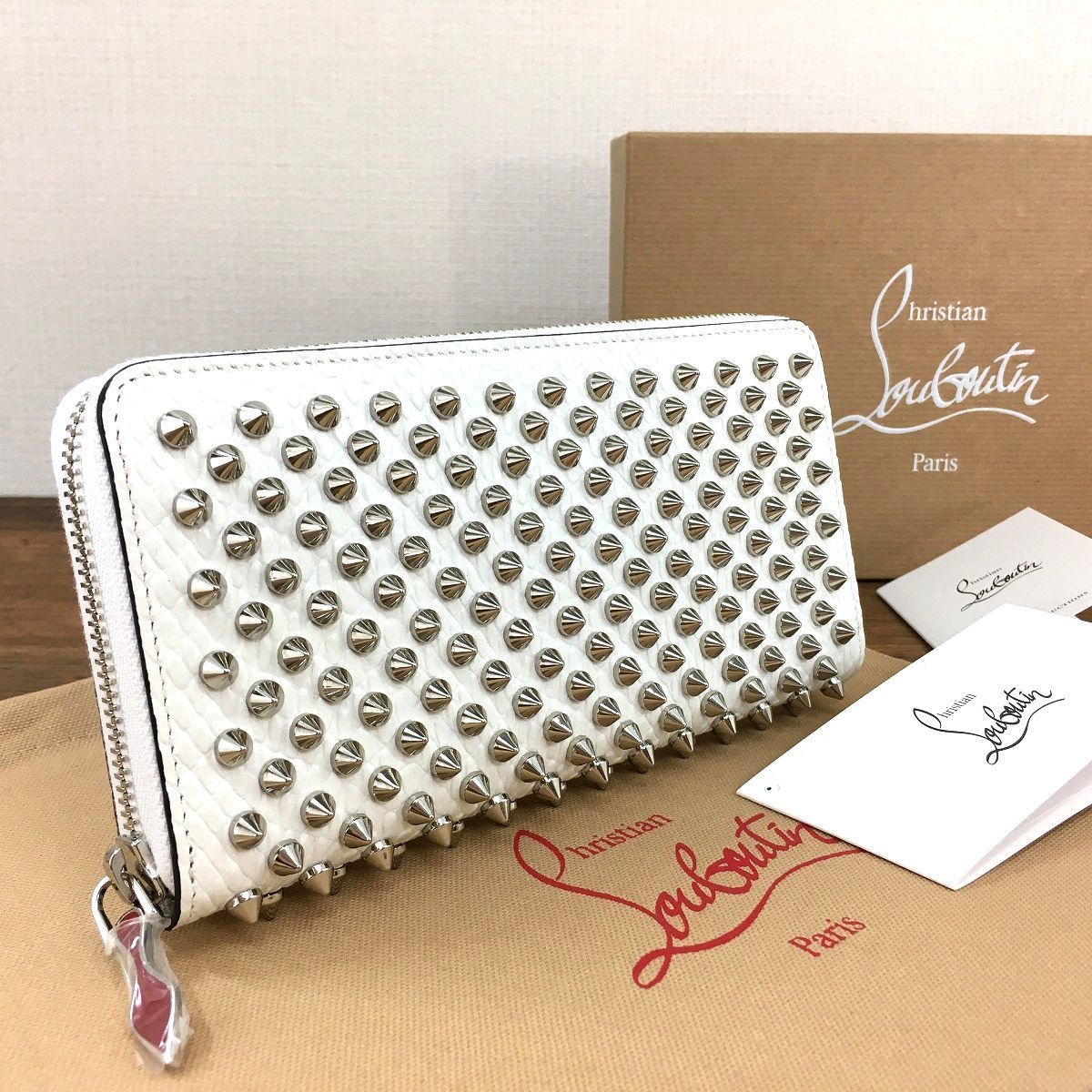 未使用品 Christian Louboutin ジップウォレット 67 | ibirajuba.pe.gov.br