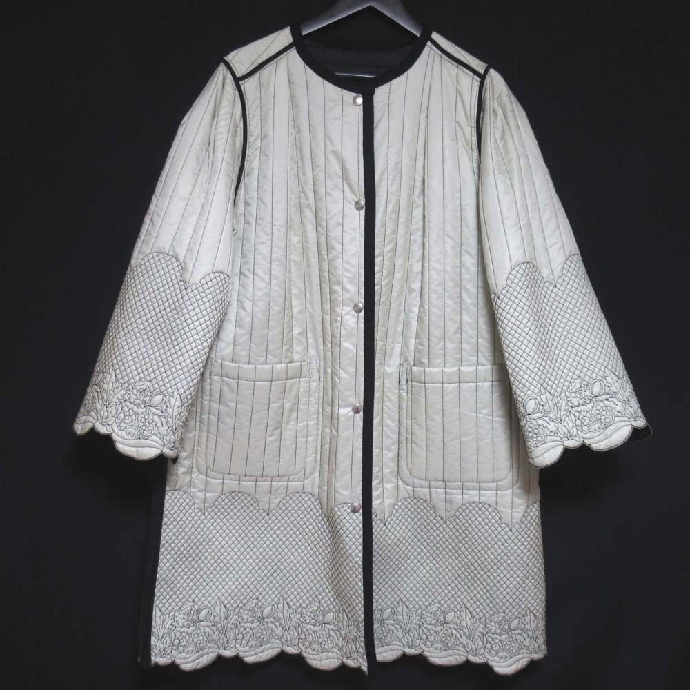 新品同様 24AW FUMIE TANAKA フミエタナカ mix quilt rever co