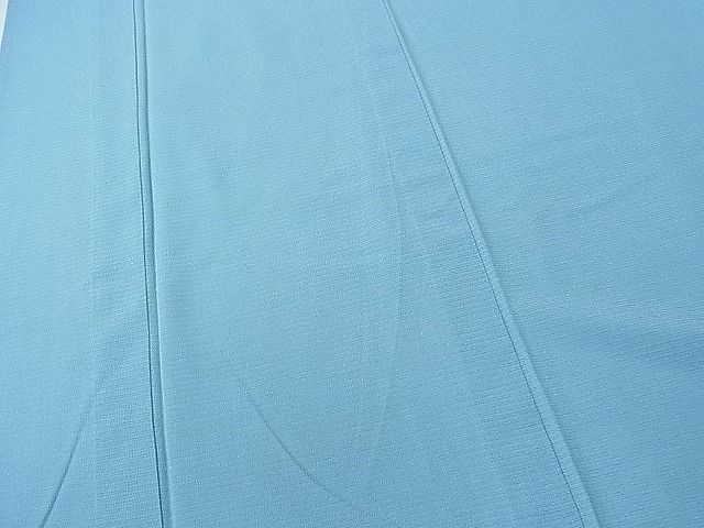 平和屋着物＊夏物 色無地 絽縮緬 作家物 浅縹色 逸品 CAAG3206ch