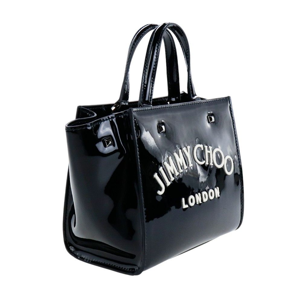 ジミーチュウ バッグ Jimmy Choo VARENNE TOTE BAG/S BQI ブラック 