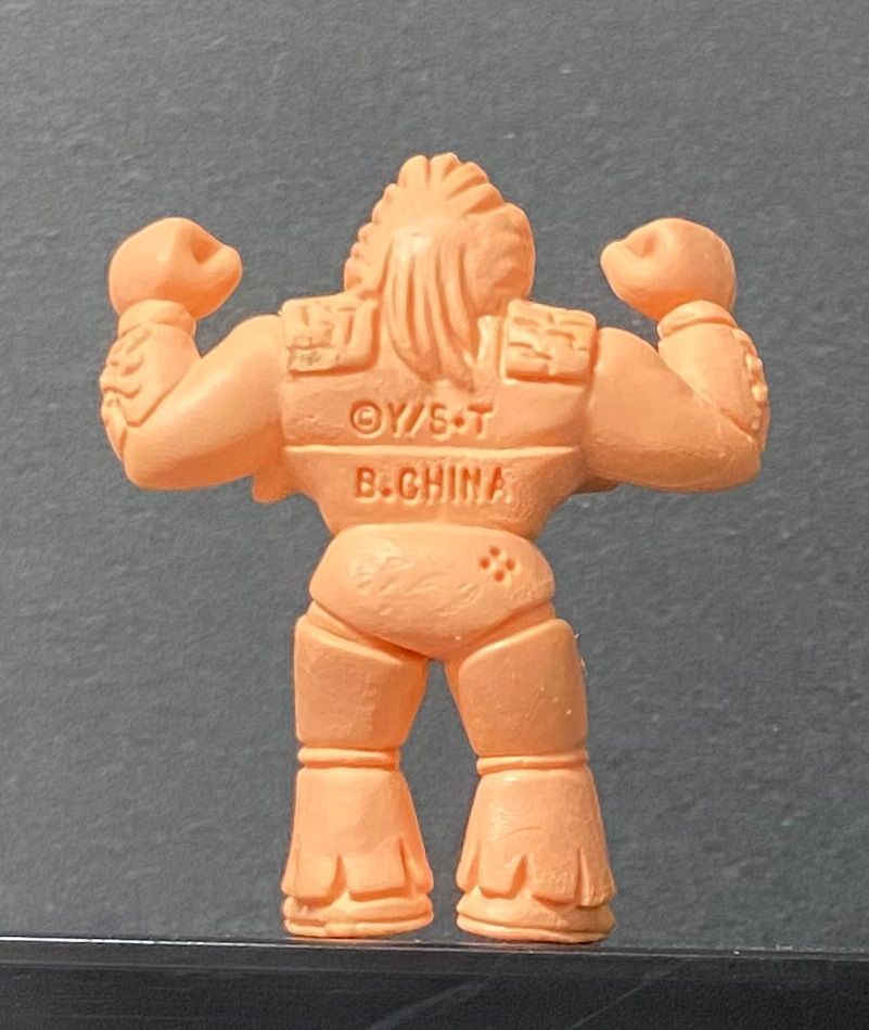 キン肉マン 消しゴム キンケシ 復刻版 3 58ザ・マンリキ 肌 《3子06