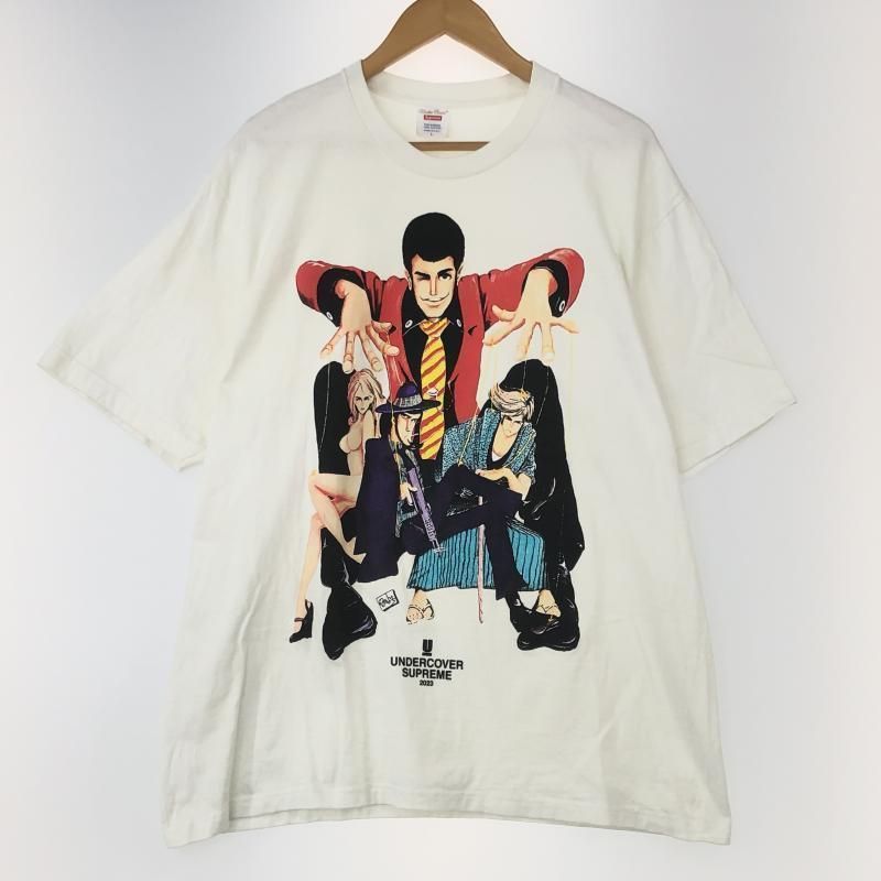 【中古】Supreme × UNDERCOVER 23SS LUPIN TEE L ホワイト シュプリーム アンダーカバー[10]