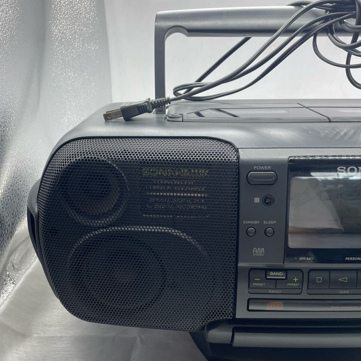 動作品 SONY ZS-70 CD|カセット|ラジオ 一体型オーディオ u387