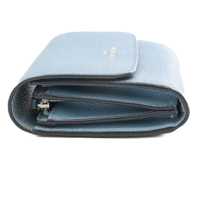 コーチ 折り財布 ウォレット folded wallet フラップ 2つ折り レザー