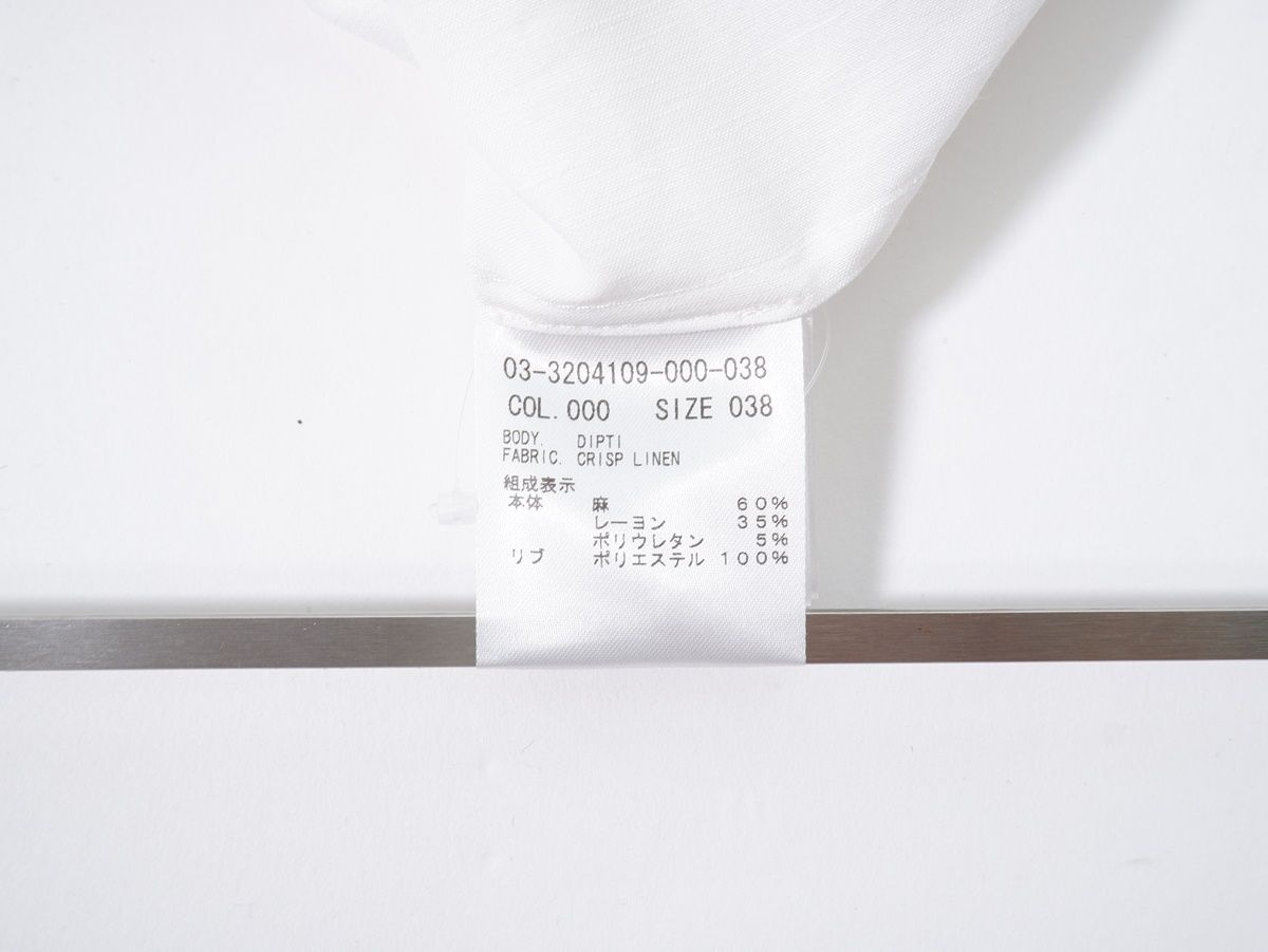 Theory luxeセオリーリュクス Crisp Linen Diptiブルゾン ジャケット