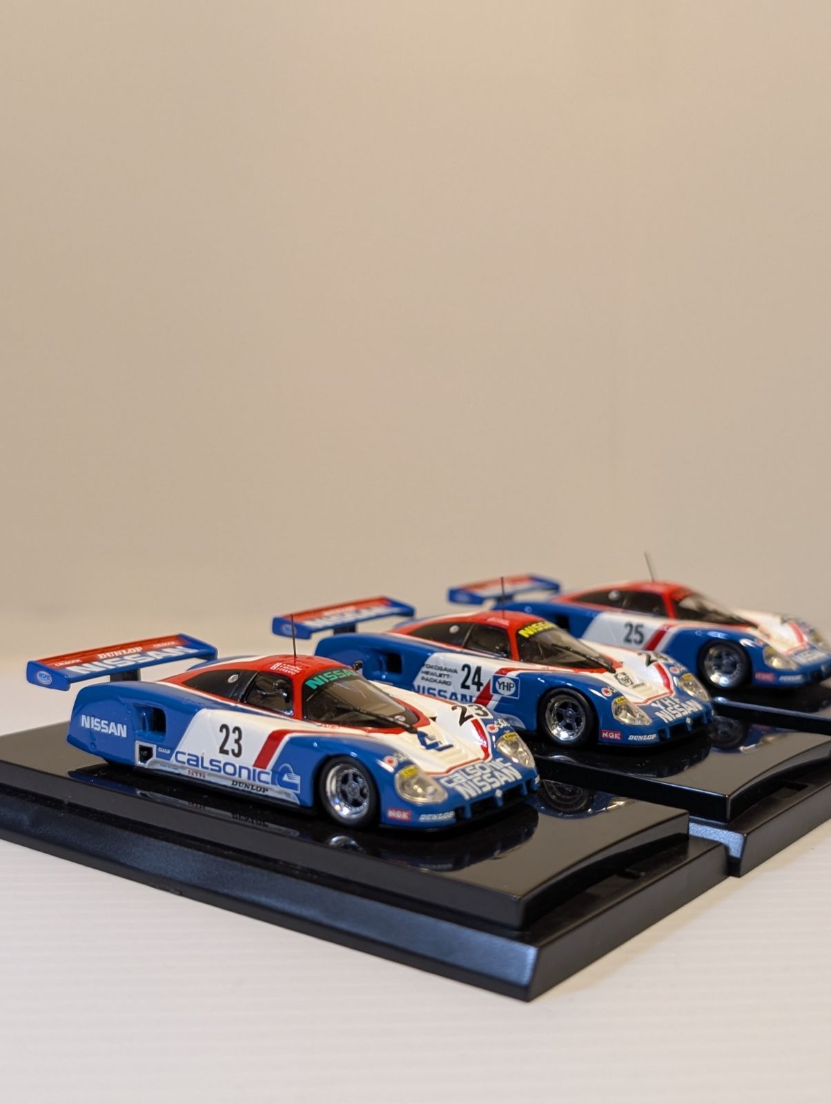 1|64 京商ビーズコレクション 日産R89C 3台セット