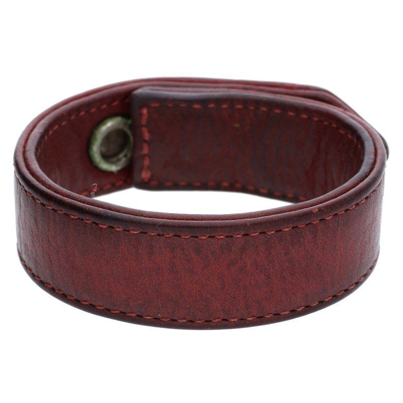 クロムハーツ クロス3スナップ 革ブレスレット クロムハーツ3ボタン2