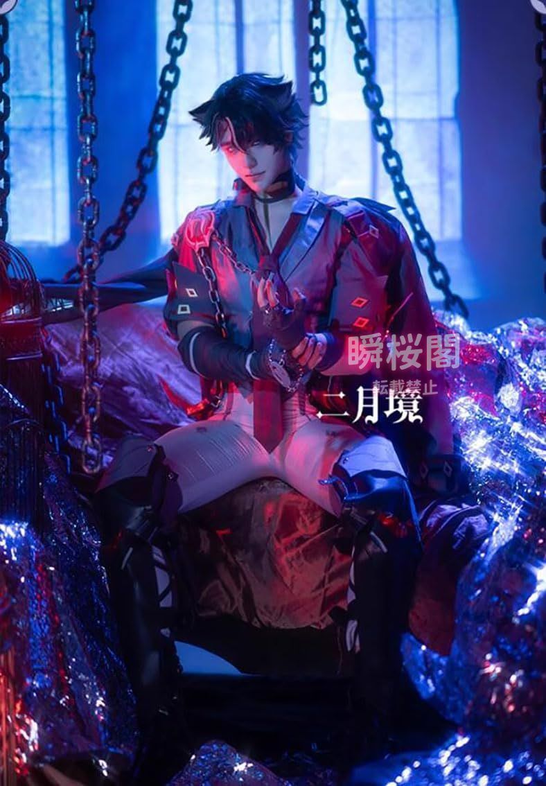 新発売 耳飾付き 高品? 実物撮影 原神 Genshin リオセスリ コスプレ 衣装 コスチューム 原神Genshin impact 学園祭 忘年会 ハロ ハロウィン CS0916BJ