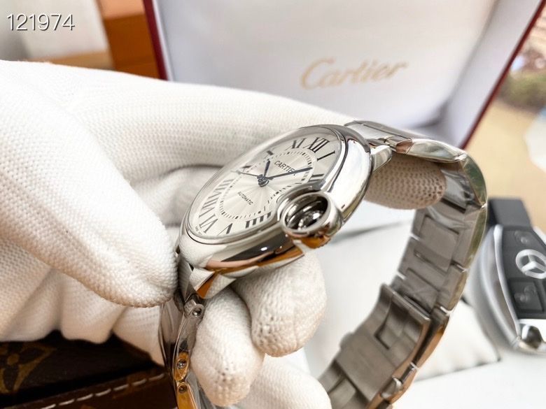 今日特価！Cartier【カルティエ】ブルーバロンメンズ腕時計が