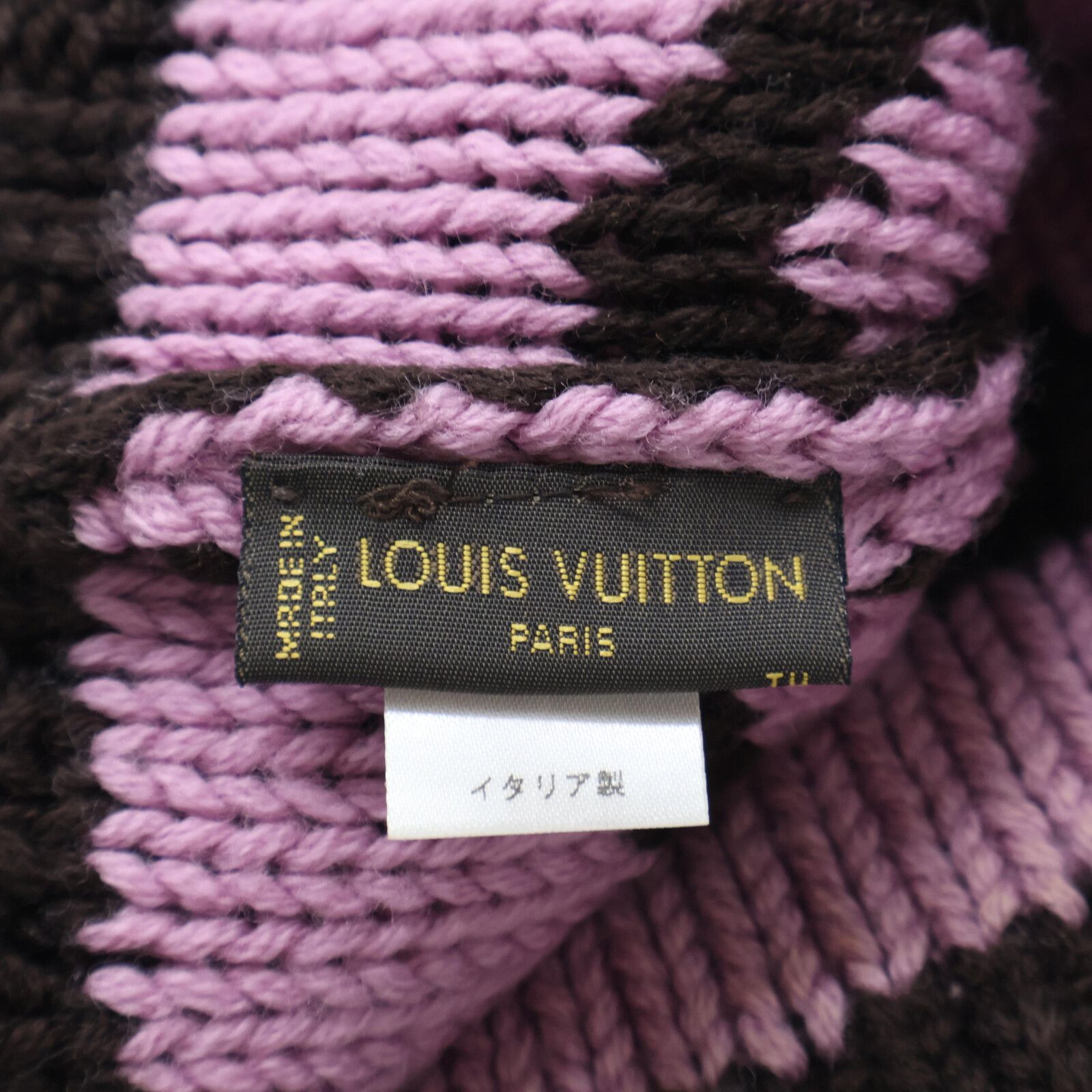 LV ニット帽 ボネ グランフロア ニット レディース M72397