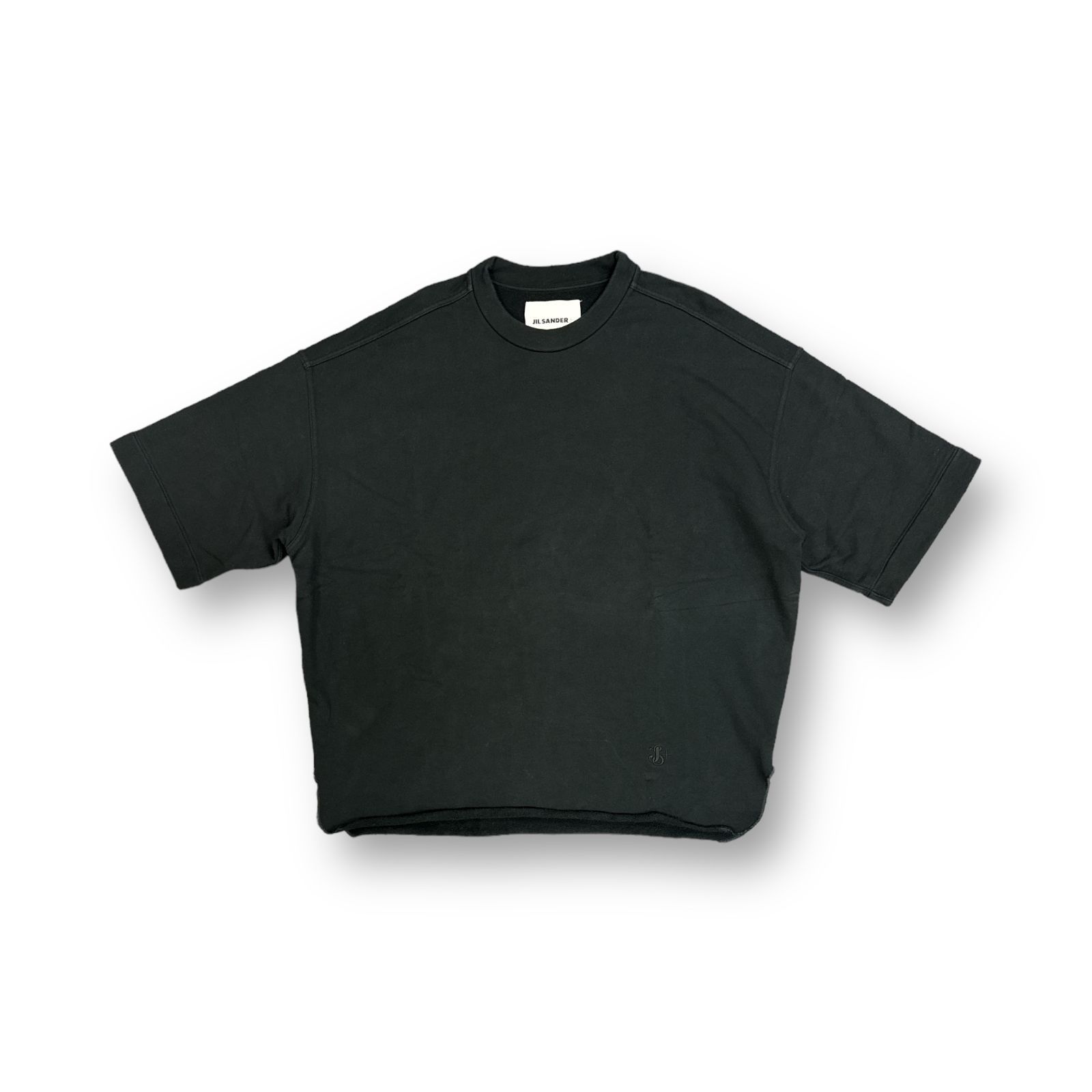 国内正規 JIL SANDER+ ロゴ刺繍 オーバーサイズ スウェット S/S T 