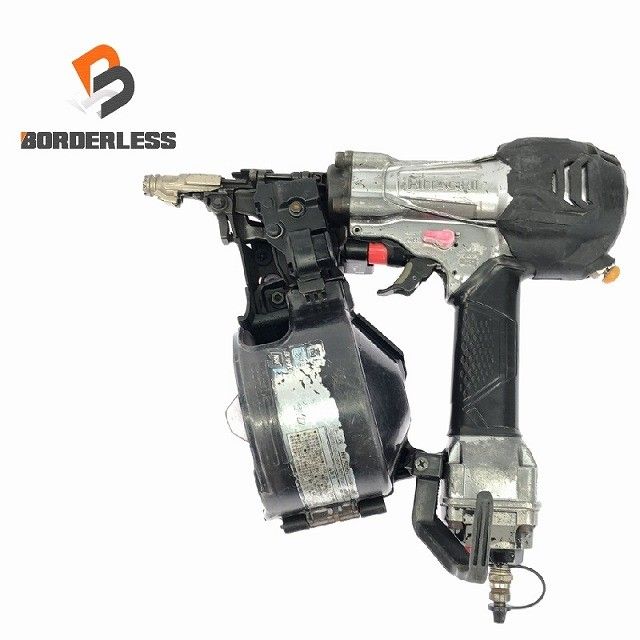 品 HITACHI 日立工機 50mm 高圧 ロール釘打機 NV50HR S パワー切り替え機構 エアダスタ付き エア工具 エアツール