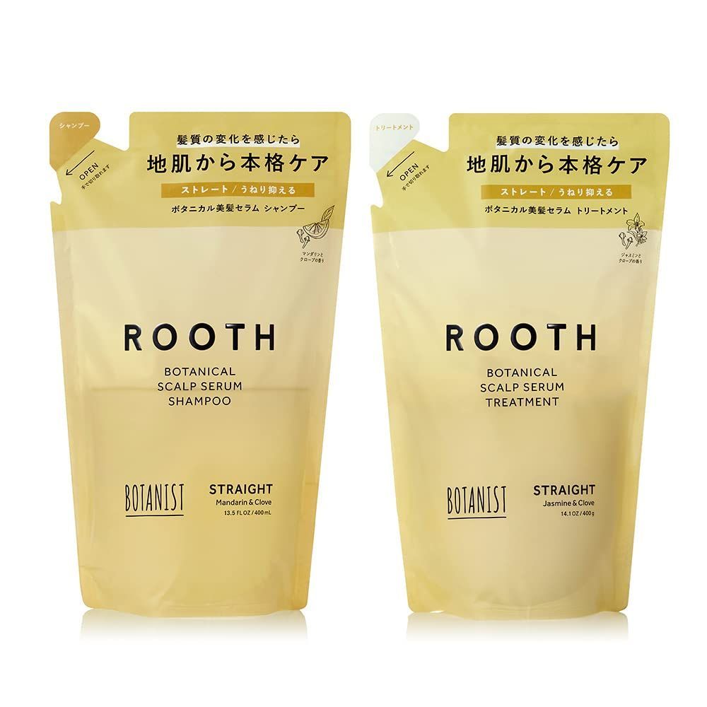 ROOTH ルース ボタニスト | シャンプー BOTANIST トリートメント セット [旧モデル] 詰め替え ストレート