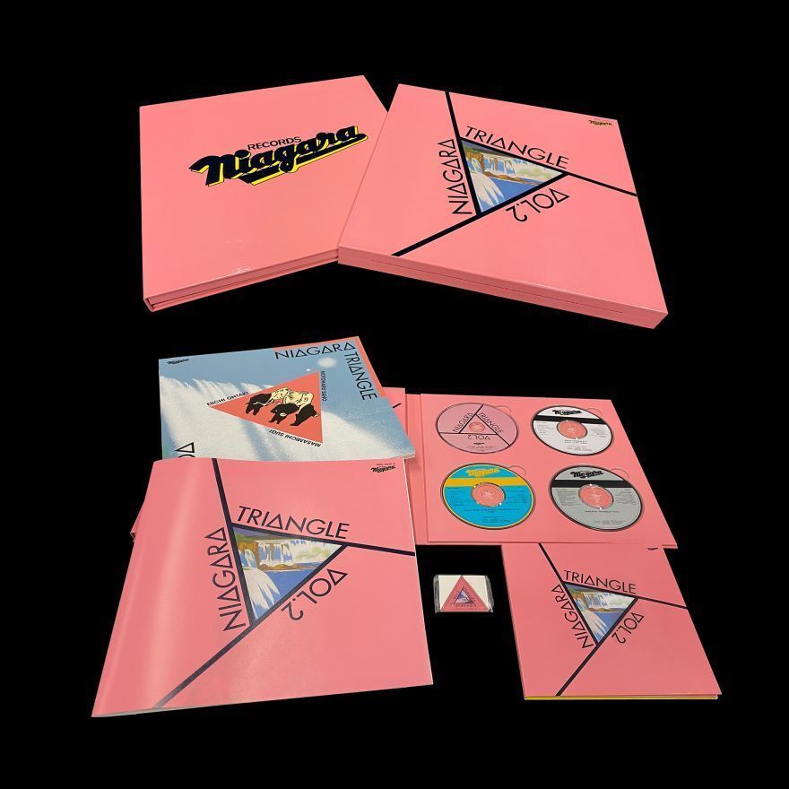 美品　大傑作　大滝詠一/佐野元春/杉真理　40周年限定『NIAGARA TRIANGLE Vol.2VOX』3CD+Blu-ray+7inch×3ブックレット+キーホルダー+おまけ