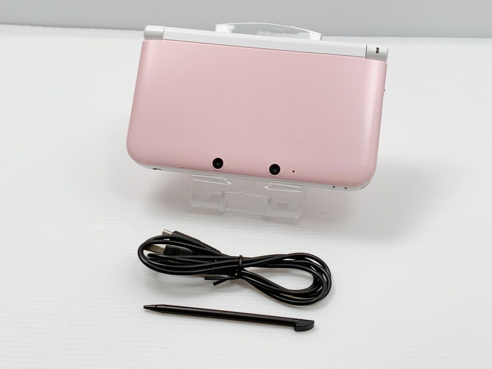 ニンテンドー 3DS LL ピンクホワイト 画面 すぐ遊べるセット 動作 済み