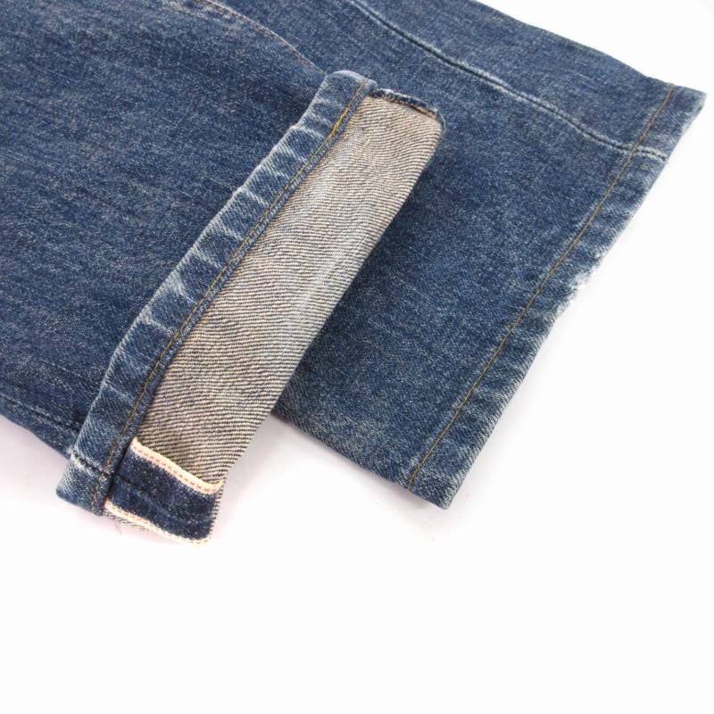 デニム　Levi's　リーバイス　ビッグE　502 ヒゲ　ハチノス　ジーンズ 楽天市場】縦落ち ヒゲ ハチノス 色落ち抜群 ゴールデンサイズ