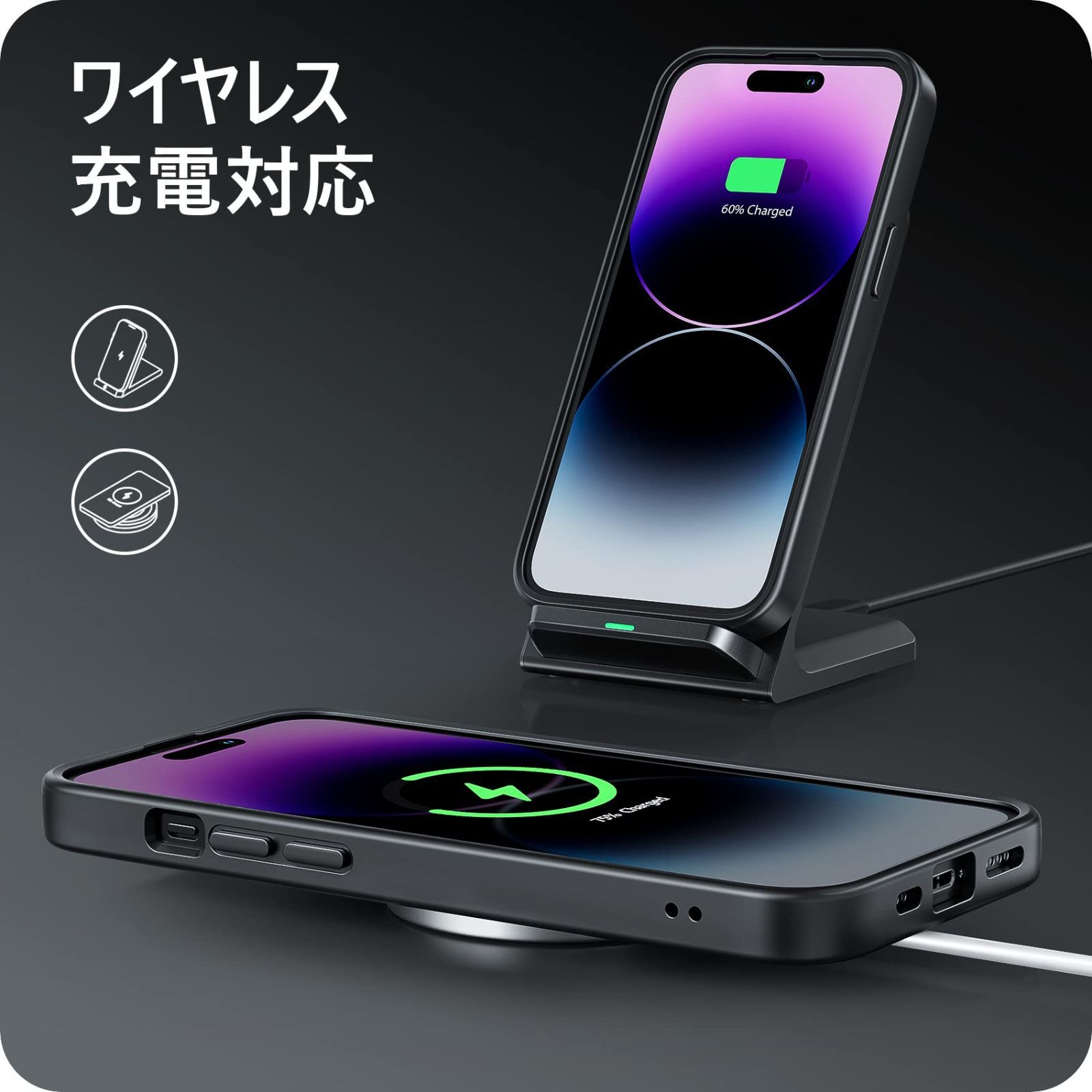 数量限定】NIMASO ケース iPhone 14 Pro 用 ケース マット感