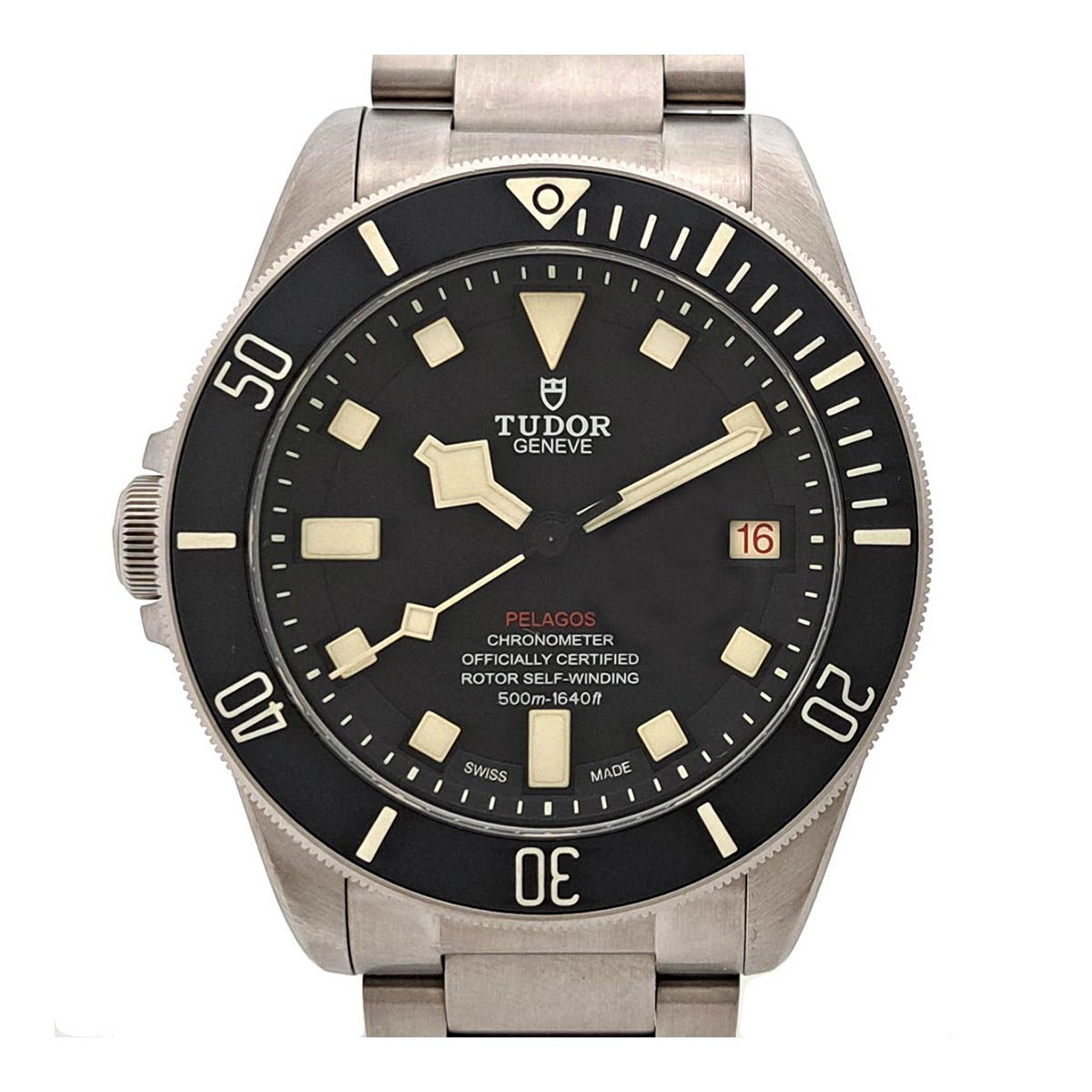 チューダー ペラゴス レフトハンドドライブ デイト 25610TNL 自動巻き  