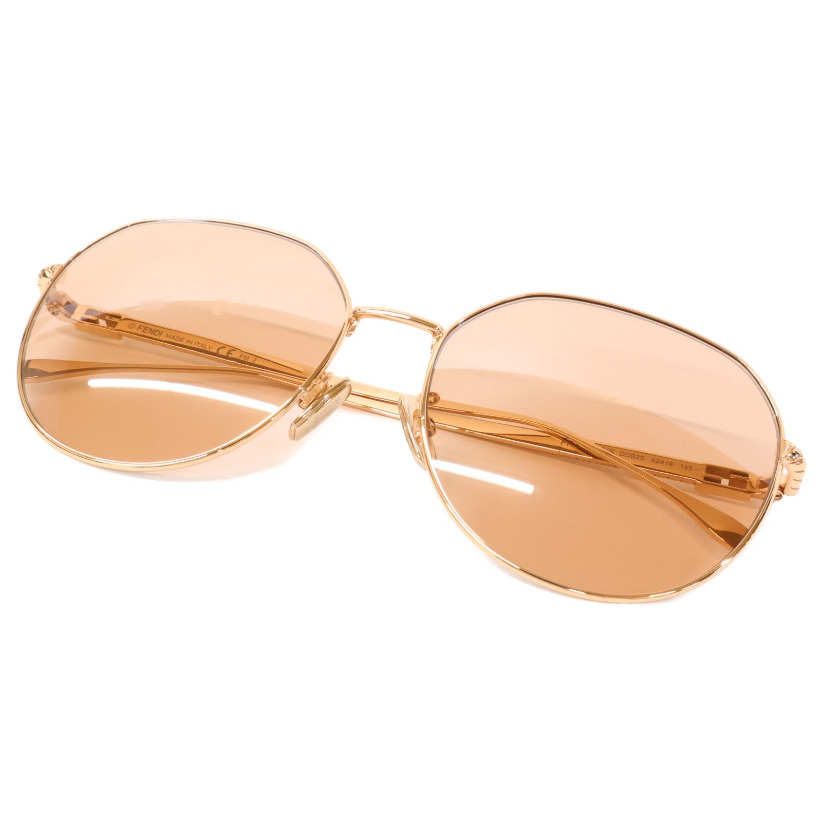 全商品業界最安値に挑戦！ FENDI フェンディ FF 0451 F S DDB2S クラウンパント 62□18 145 夏