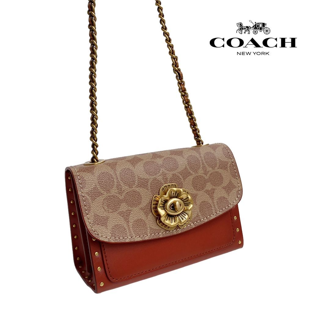 コーチ COACH 30592 B4/RU パーカー18 ティーローズ ターンロック 