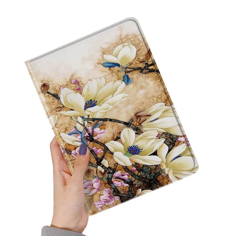 花柄 iPad 10 ケース 手帳型 可愛い ペン収納可能 iPad 第10世代 2022 カバー 女性向け 個性 柄付き オートスリープ機能 (iPad  第10世代 Color J) メルカリ