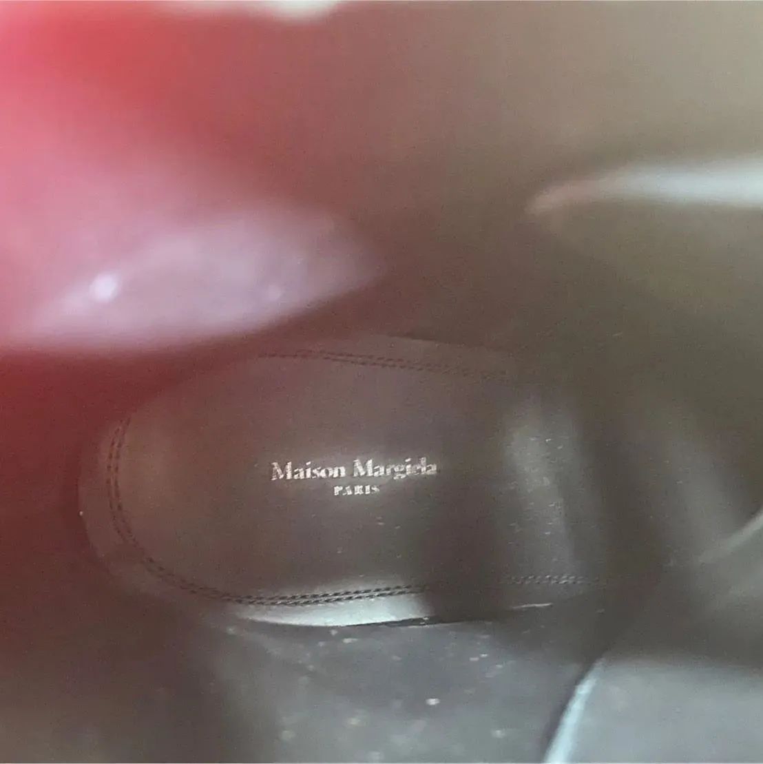 Maison　Margiela　サイズ42　メゾン　マルジェラ　ブーツ　BLACK　ブラック　黒　ブランド　オシャレ　メンズ　ファッション　イタリア製