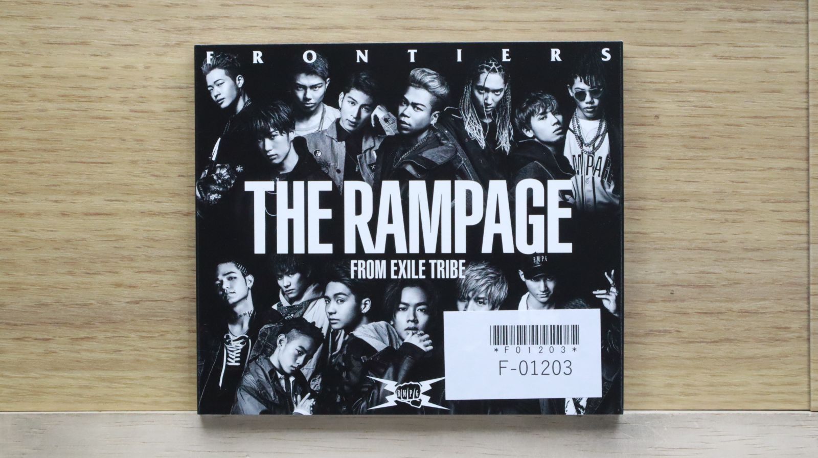 国内盤CD★ザ・ランペイジ from EXILE TRIBE/THE RAMPAGE from EXILE TRIBE■ FRONTIERS(DVD付)  ■4988064863372/RZCD-86337B【国内盤 /邦楽】F01203