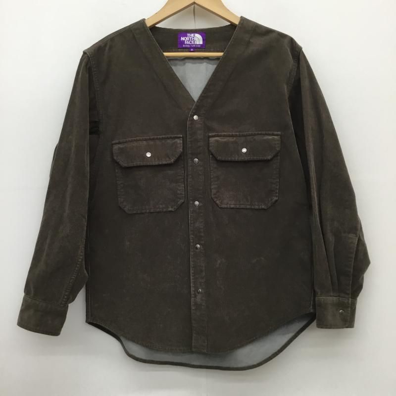 ノースフェイス パープルレーベル Corduroy Band Collar Shirt コーデュロイ バンド カラー シャツ 長袖 M ブラック 黒 NT3159N 国内正規 THE NORTH FACE PURPLE LABEL ザ ノースフェイス パープル