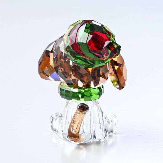 スワロフスキー フィギュリン Holiday Cheers ビーグル クリスマス