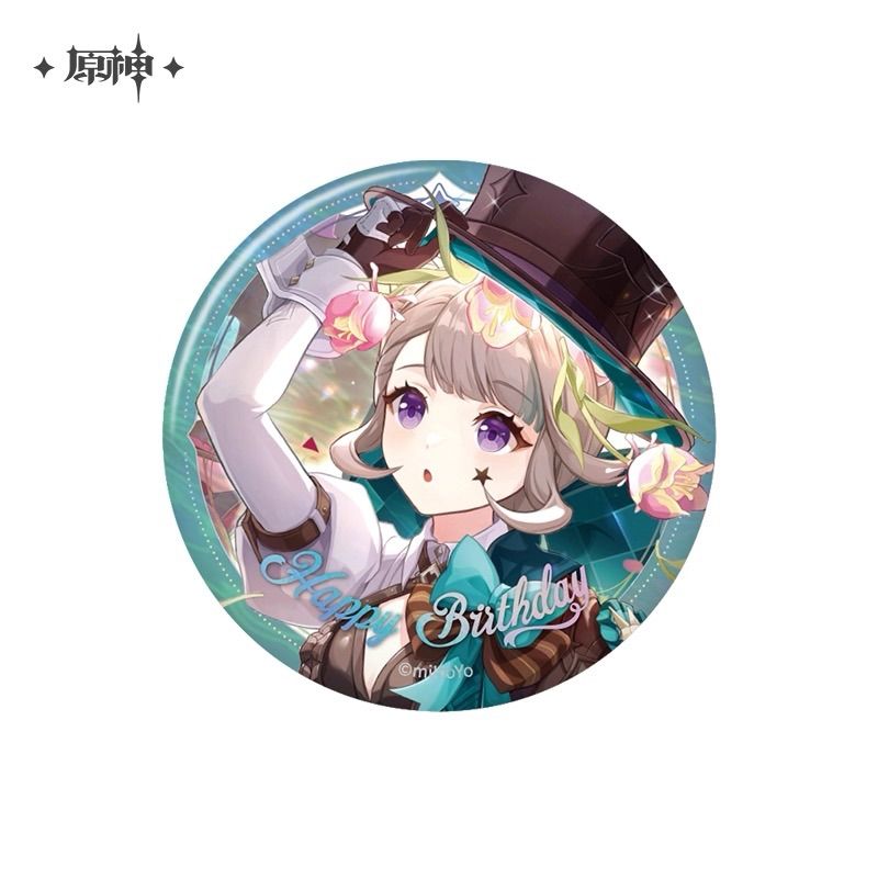 放浪者 缶バッジ 43個 原神】放浪者 2025ver. 命定の日 公式正規品 誕生祭 缶バッジ