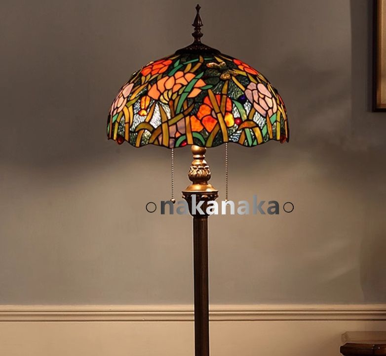 ビンテージ スタンドライト 暖色LED 欧風デザイン リビングランプ NEXPOTALLINN_EU