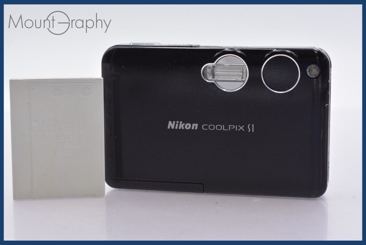 ☆極上美品☆ ニコン Nikon COOLPIX S1 バッテリー付属 ☆完動☆同梱可