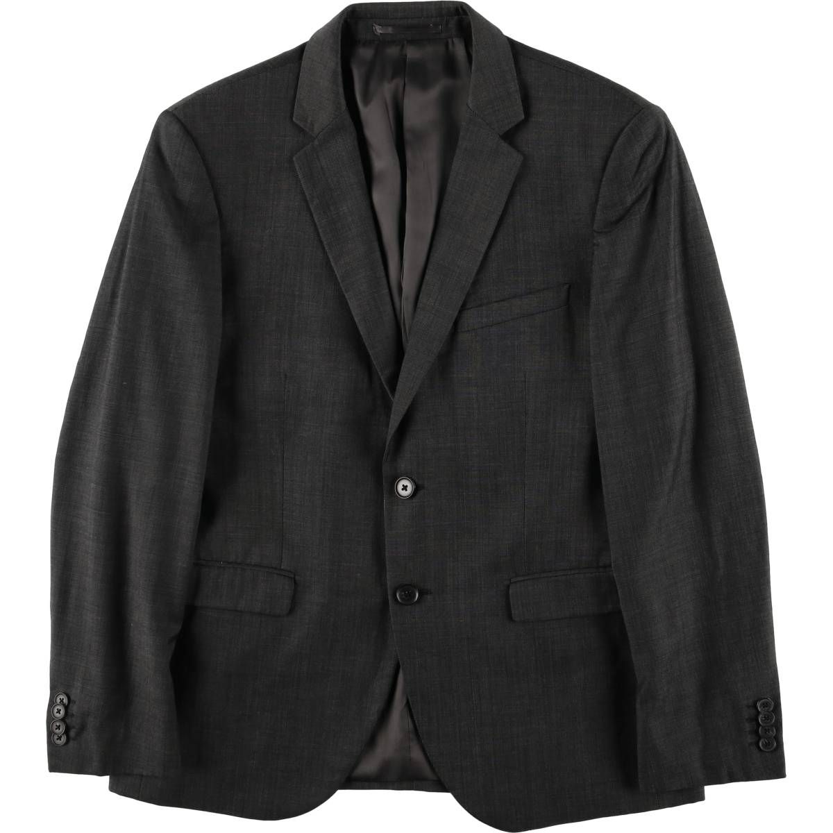 古着 ダナキャランニューヨーク DKNY SLIM FIT ウールテーラード