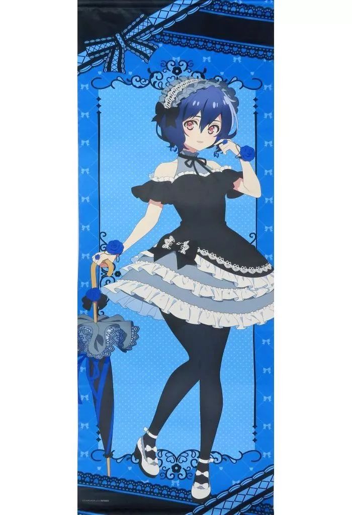 中古】タペストリー 水野愛 描き下ろし等身大タペストリー ゴシックver