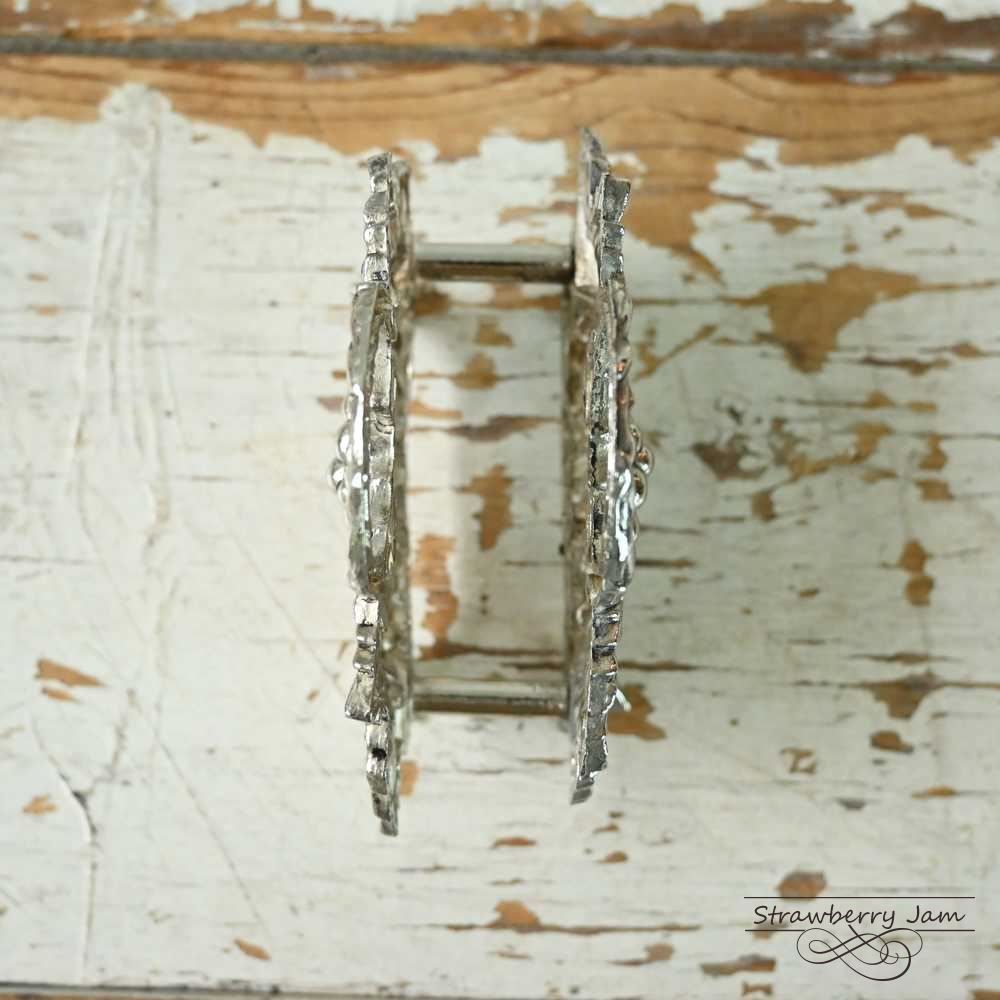 英国】ライオンのアイスペール ⁄ トング【シルバープレート】 英国