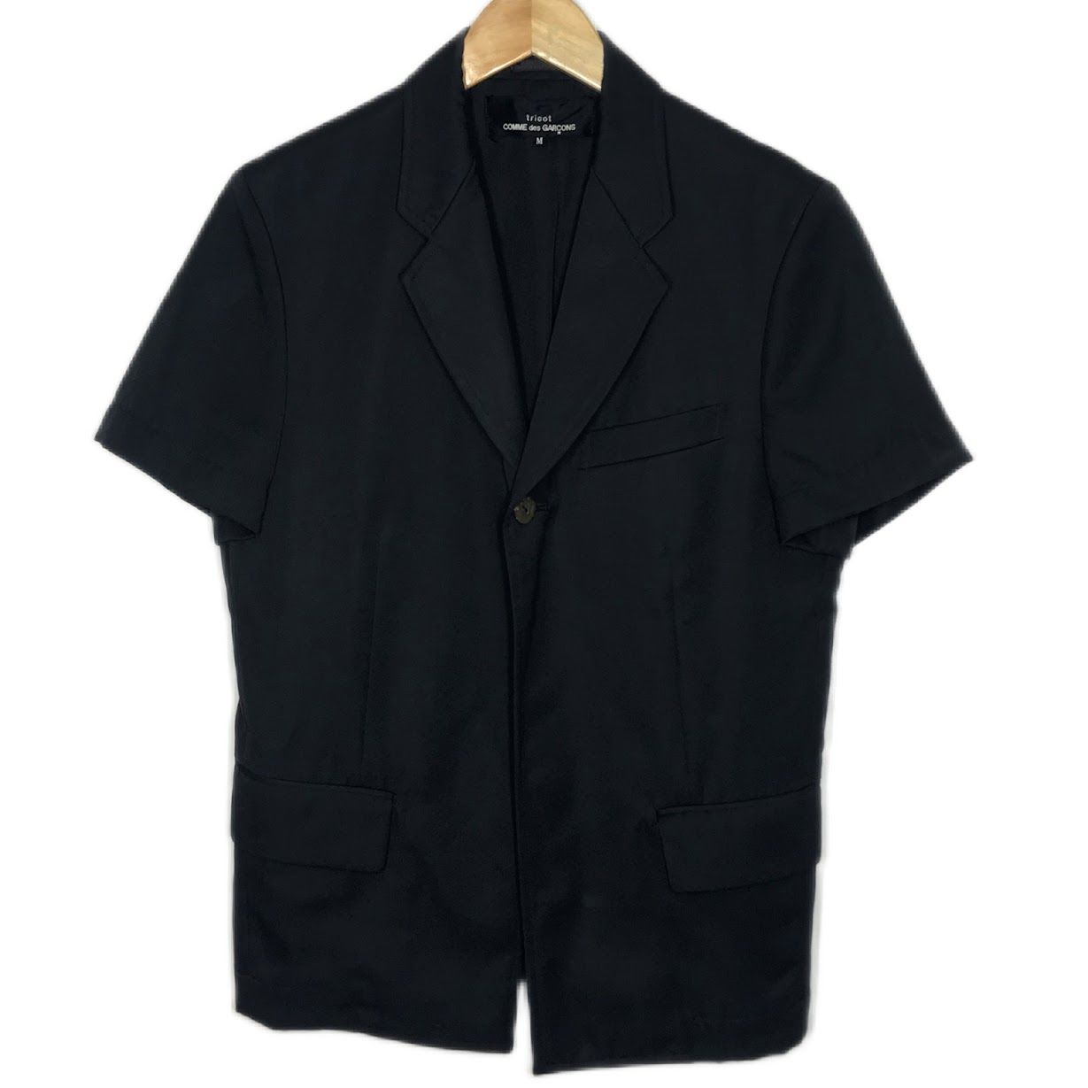 倉吉店 toricot COMME des GARCONS | トリココムデギャルソン 半袖ジャケット TJ-02010M ブラック サイズ M 111