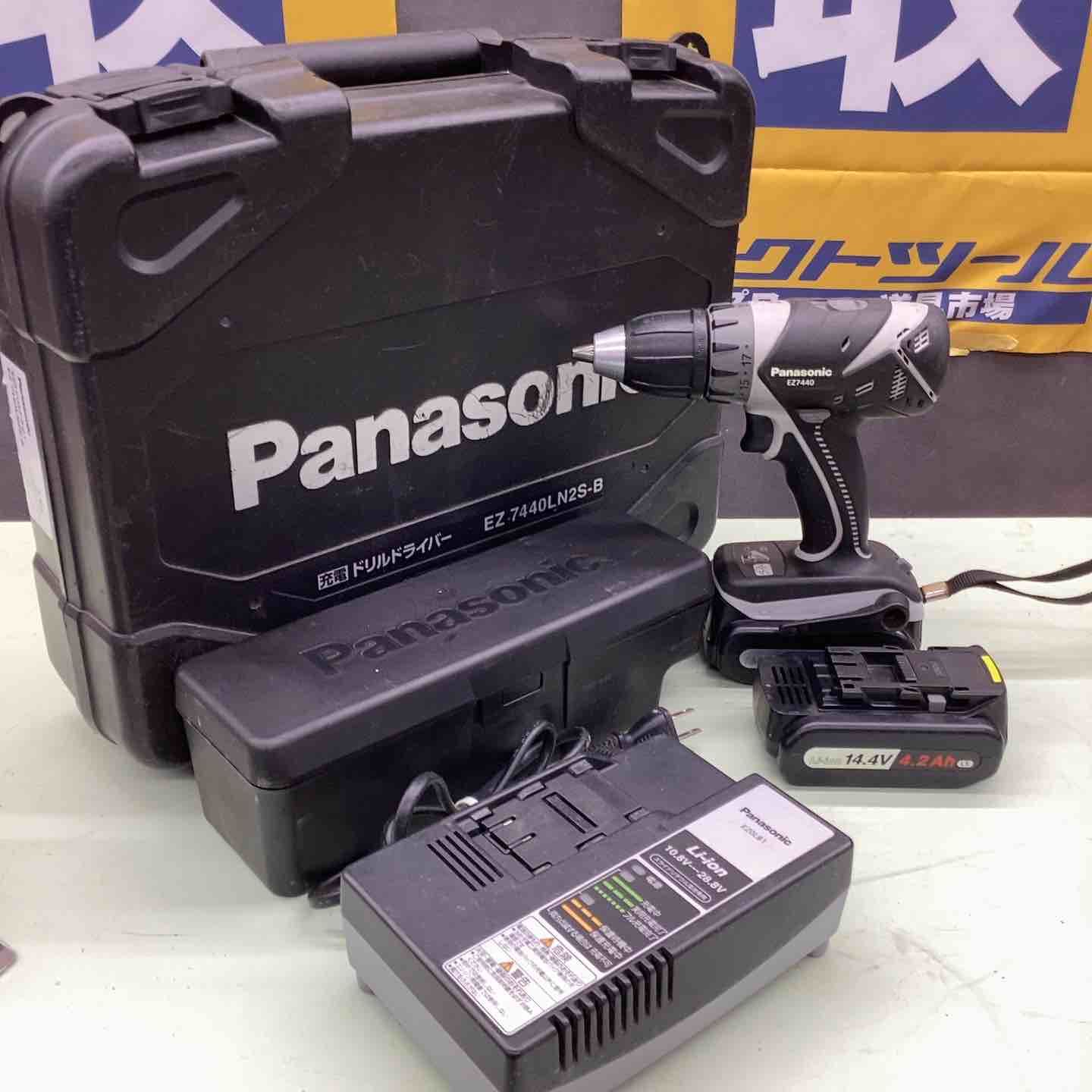 パナソニック Panasonic コードレスドリルドライバ EZ7440X-B 本体 越谷店