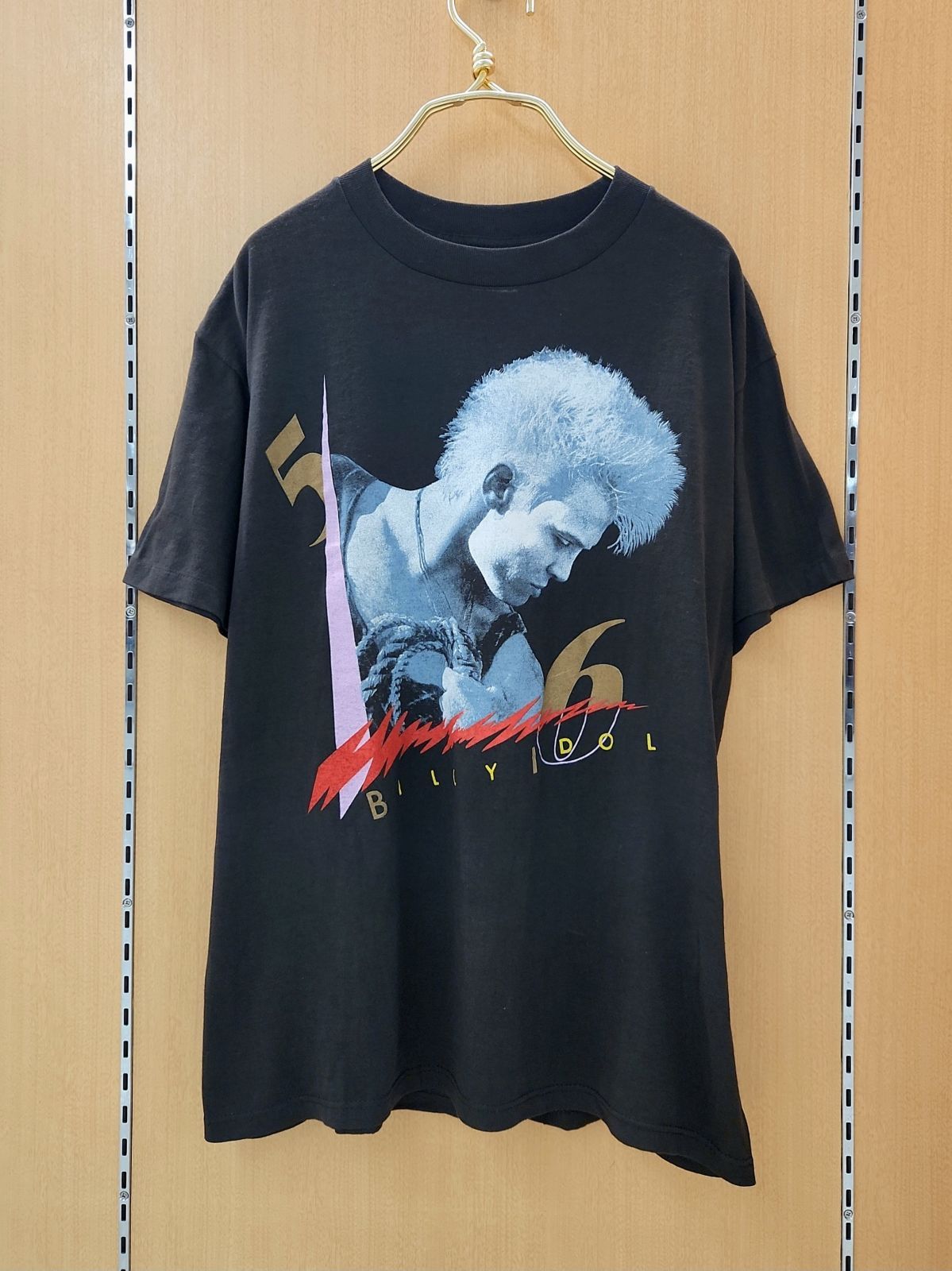 80s BILLYIDOL ビリーアイドル プリントTシャツ L バンドTシャツ