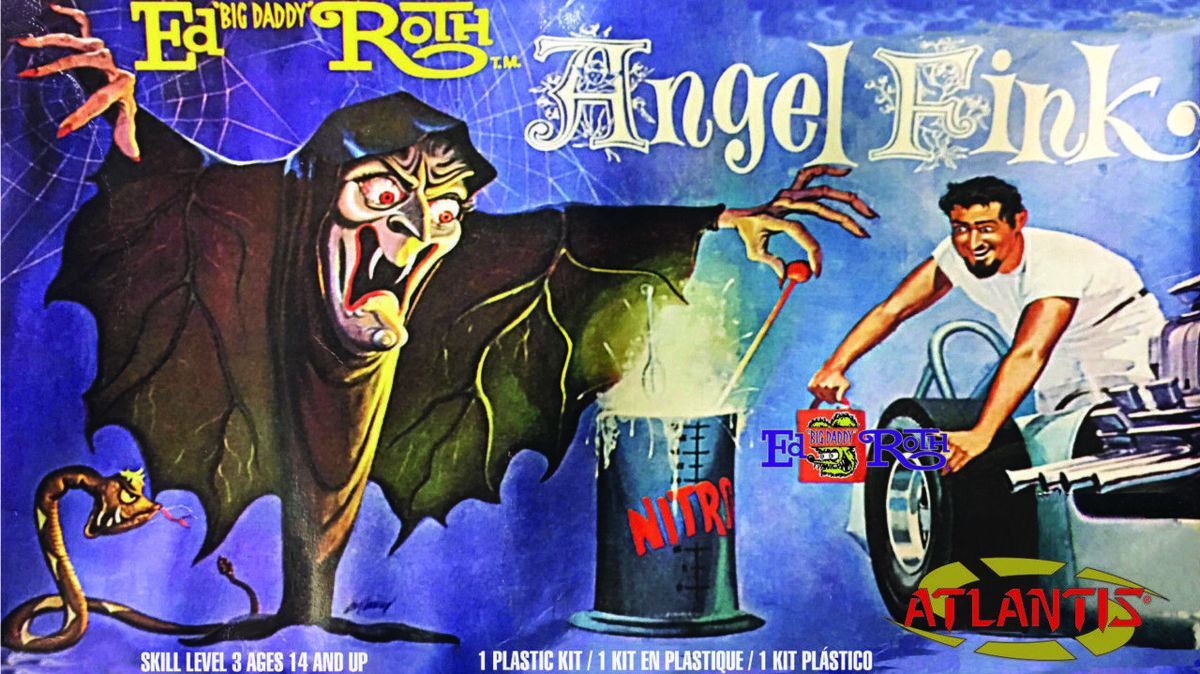 エド ロス エンジェル フィンク ジオラマ モデルキット Ed Big Daddy Roth Angel Fink Witch Plastic Model Kit プラモデル TOY