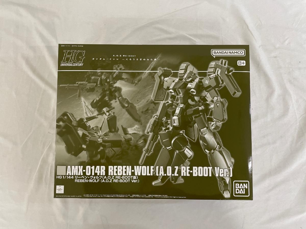 【未開封】HG 1/144 AMX-014R リーベン・ヴォルフ(A.O.Z RE-BOOT版)「A.O.Z RE-BOOT ガンダム・インレ-くろうさぎのみた夢-」プレバン限定 Amazon | HG 1/144 リーベン・ヴォルフ(A.O.Z RE-BOOT版