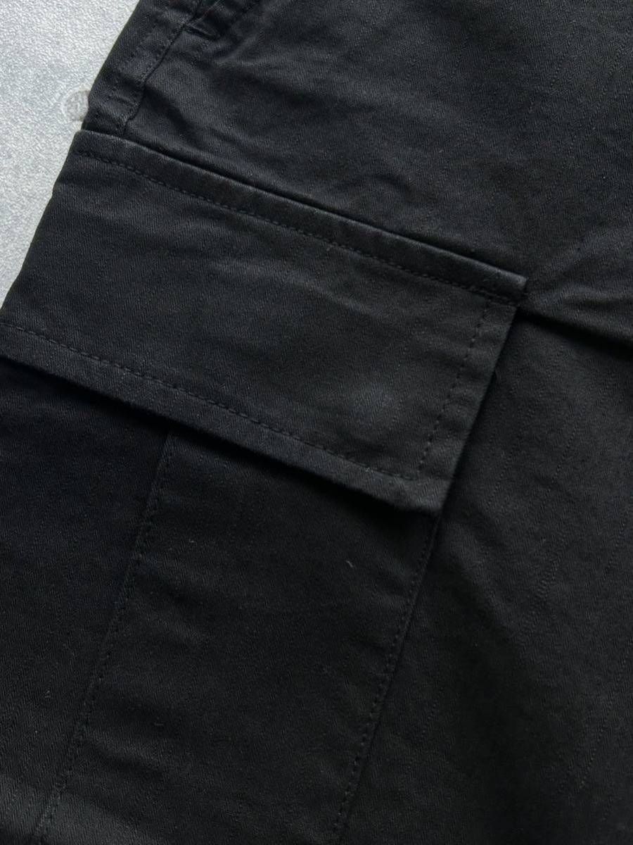 新品 定価 14300円 キッフェ ヘリンボーン カーゴパンツ 九分丈 八分丈 