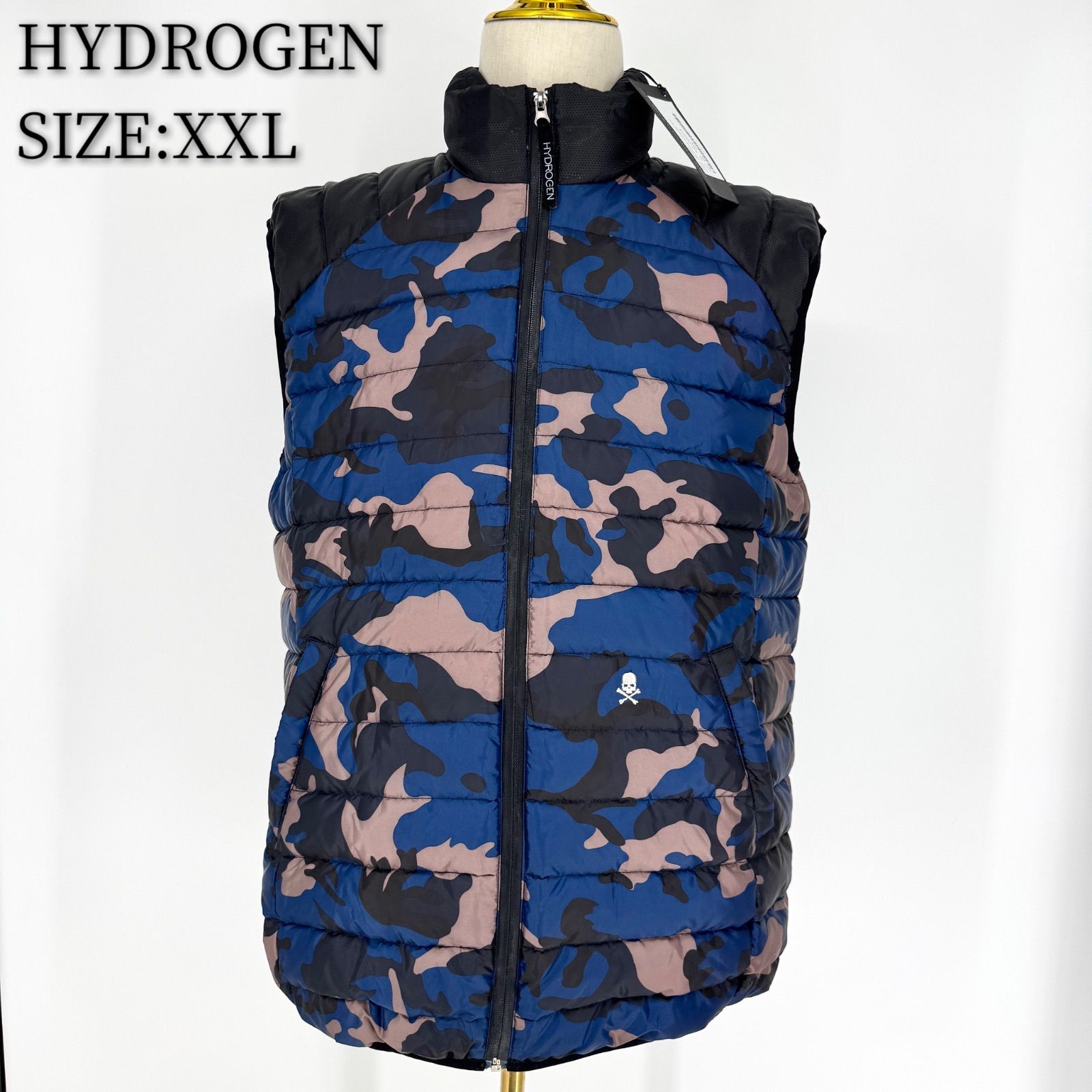 ☆タグ付き新品☆ HYDROGEN ハイドロゲン ダウンベスト DOWN JACKET 